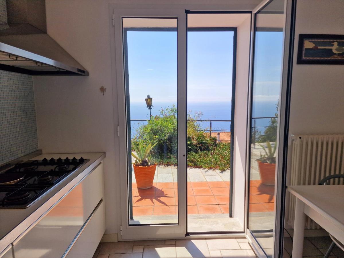 Appartamento In Villa Mimosa Cervo Luaran gambar